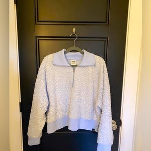 Victoria Secret’s Pink oversized light blue sweater